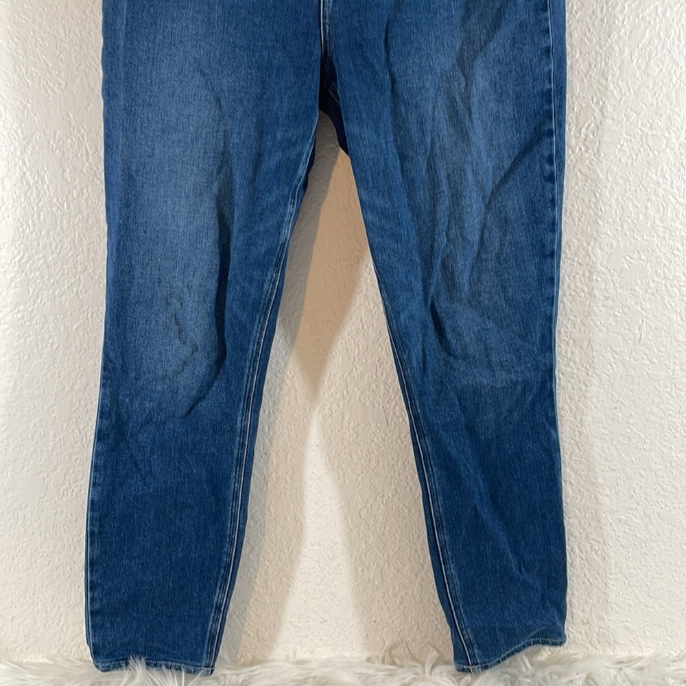 PAIGE Flaunt Cheeky Blue Skinny in Roam Denim Jeans Size 30 - Picture 6 of 16
